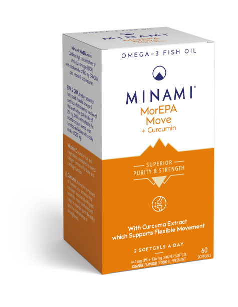 MorEPA Move omega-3 halolaj + kurkumin