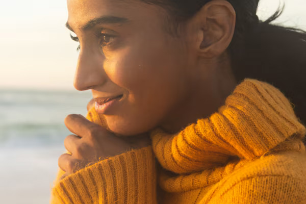 Sunset girl